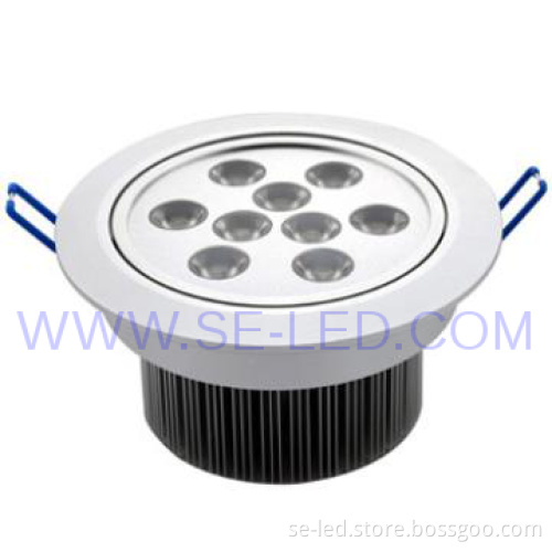 Aluminium 110V Dimmable 9W led lighting ceiling
